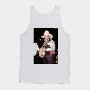 Charlie Daniels Photograph Tank Top